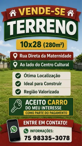 Vendo Terreno No Parque das Mangueiras