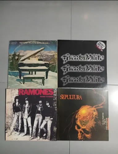 Capas de discos leia a descrição 