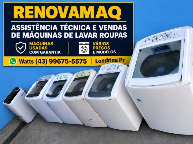 Conserto  e vendas de máquinas de lavar roupas lavar roupas 