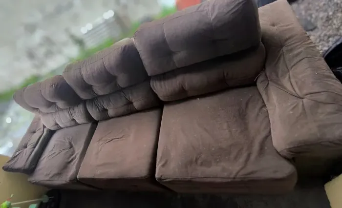 Sofá grande retrátil e reclinável 3m