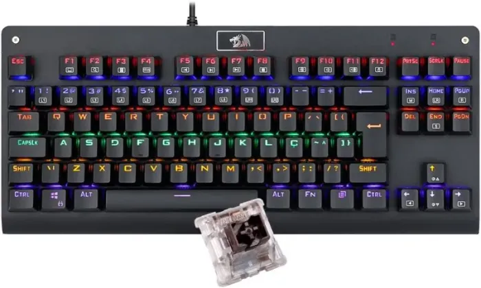 Teclado Mecânico Gamer RGB Redragon - ABNT2 - R$250