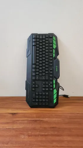TECLADO GAMER X ZONE! TIPO:MEMBRANA/ RGB
