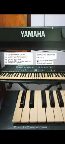 Teclado Yamaha Porta Tone PSR 300
