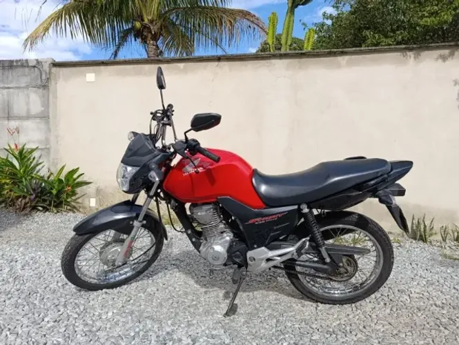 Honda CG Start 160 2024_Vermelha