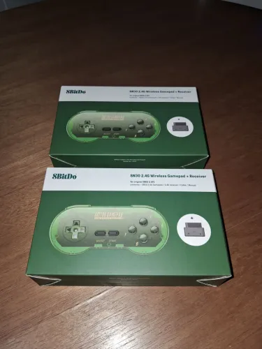 Controles 8BitDo SN30 2.4G novos