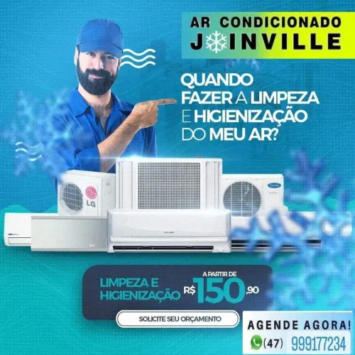 Promoção de higienização de ar condicionado