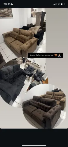 Sofa retrátil de luxo