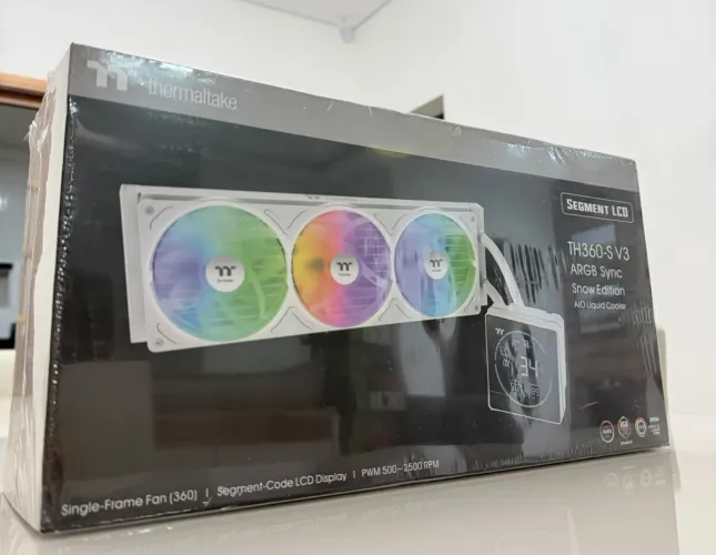 Water Cooler Thermaltake TH360S V3 White - LACRADO!