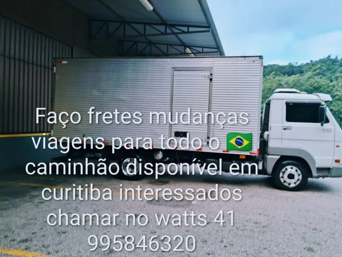 Faço fretes mudanças viagens para todo Brasil 