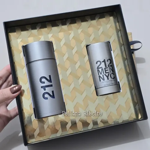 Kit perfume 212 Men NYC 100 ml + Desodorante Stick 75 ml
