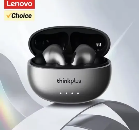 Fone Bluetooth Lenovo ThinkPlus LP5 TWS Hi-Fi Bluetooth 5.3/5.4 Com Microfone ENC