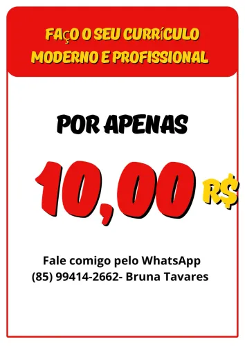 Currículo Moderno e Profissional