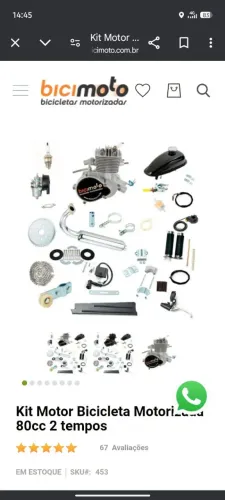 Motor bicimoto