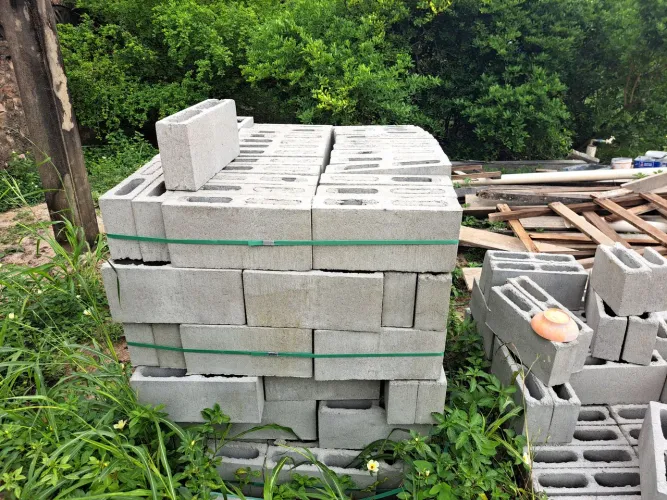 Blocos de concreto 9x19x39 