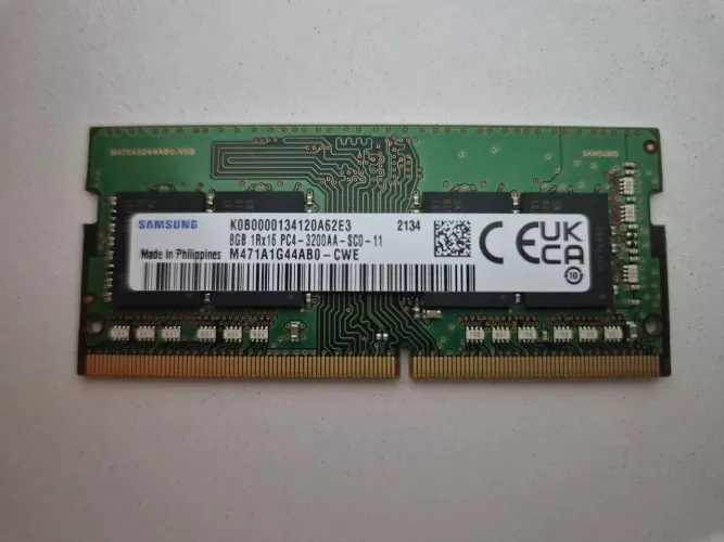 Memória Ram Samsung 8GB DDR4 3200 Mhz