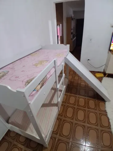 Beliche infantil com escorregador
