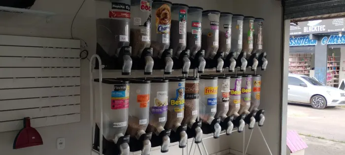 Materiais para pet shop