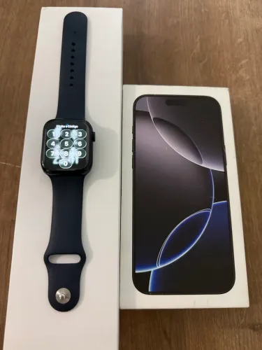 iPhone 16 pro Max 256 92% + Apple Watch S6