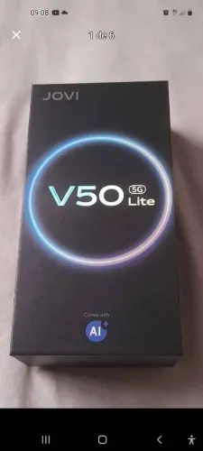 Celular V50 Lite 5G , dourado