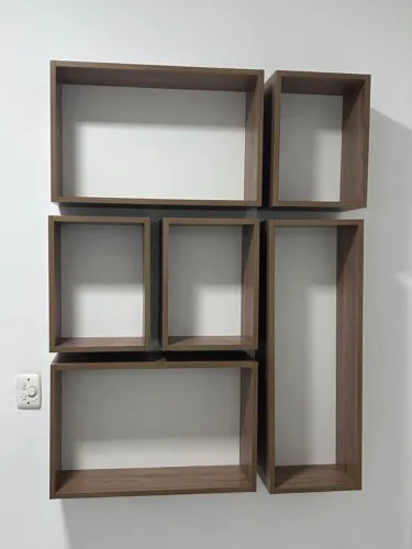 NICHO DECORATIVO DE PAREDE MODULAR
