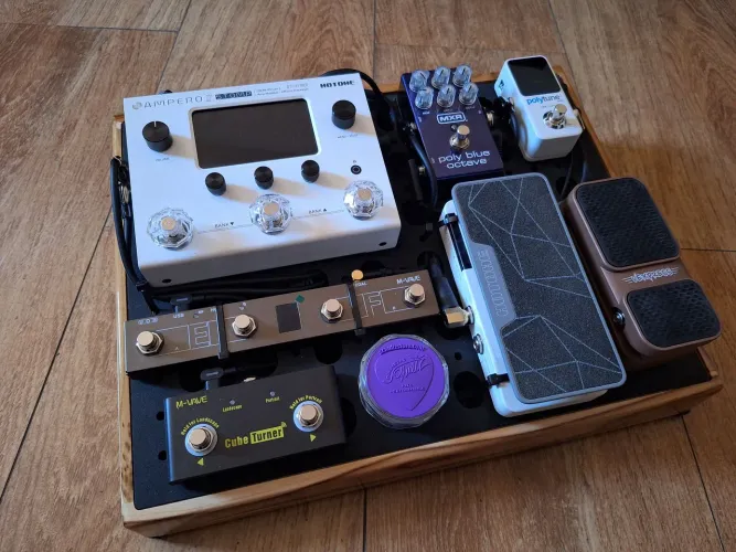 SET DE PEDAIS COMPLETO PARA AMPERO 2 STOMP