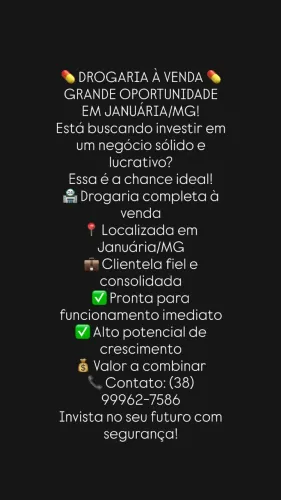 Drogaria em Januária/ MG