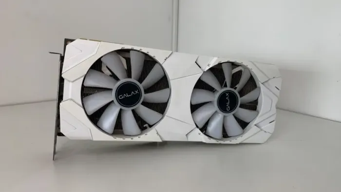 RTX 2070 SUPER 8GB GALAX DUAL BRANCA RGB (PEGO SUA PLACA NA TROCA!)