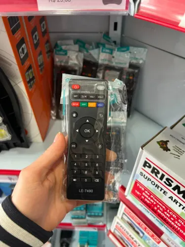 Controle para conversor box de tv