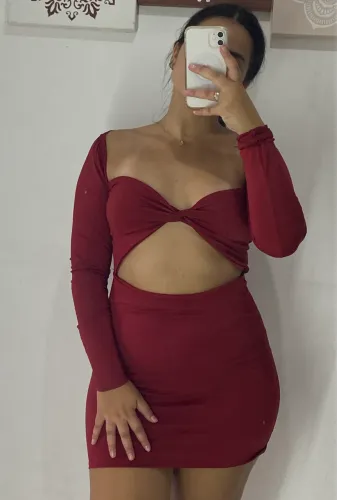 Vestido Suzi Cereja