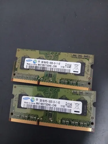 Memória ddr3 notebook 2GB 