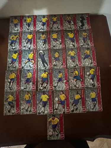 Lote Cards Coca Cola Copa 98