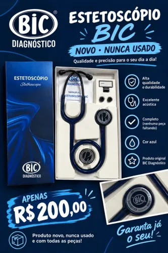 Estetoscópio BIC diagnóstico 