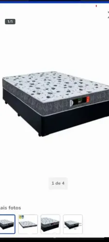 Cama Box - Semi nova.