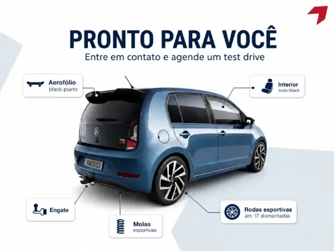 Volkswagen Up! Move 1.0 TSI Total Flex 12V 5P 2018