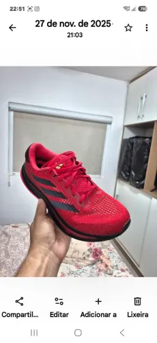 Tênis Adidas Supernova Rise 2 Tamanho 42