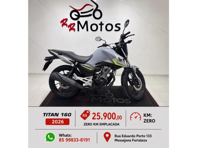 Honda Cg 160 titan abs 2026