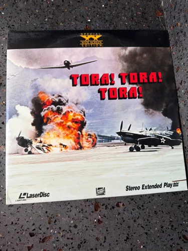 TORA! TORA! TORA! (1970) - LASERDISC EDIÇÃO ESPECIAL WIDESCREEN