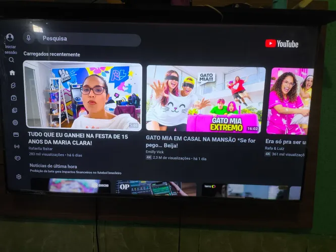 Smart TV 50 polegadas 4K
