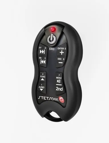 Controle Longa Distância Stetsom SX2 Preto - Alcance Completo de 500 metros
