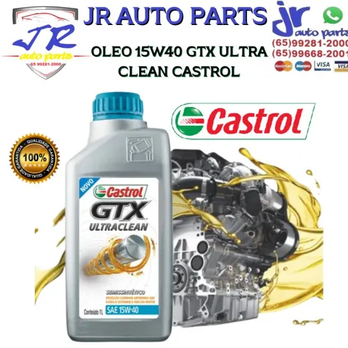 Óleo Castrol GTX Ultraclean 15W40