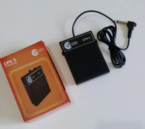 Pedal Sustain Teclado Piano Digital Custom Sound Cps5 Bk P10 Favorito Avaliação 5 de 5 (1)