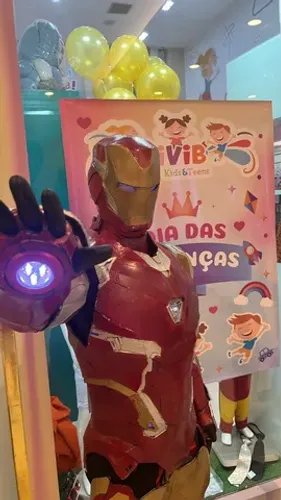 Leve o Homem de Ferro para o seu evento !