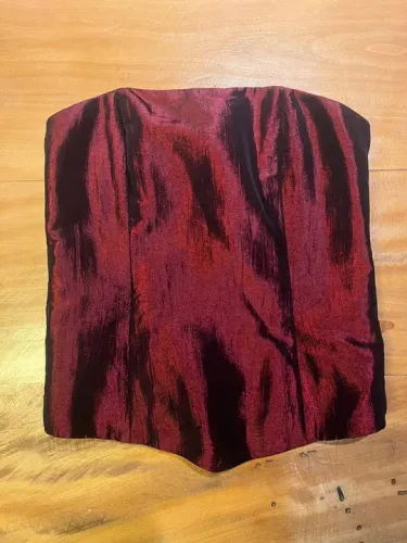 Corset vermelho vamp