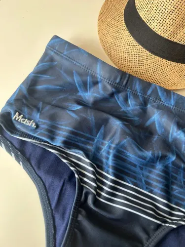 Sungas de Praia Masculina - Estampa Tropical