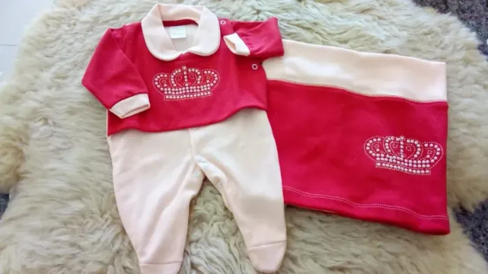 Kit saida de maternidade 2 peças