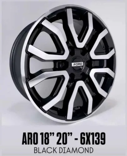 Rodas Ranger Raptor aro20 novas em até 10x de R$557,00 no cartão de crédito