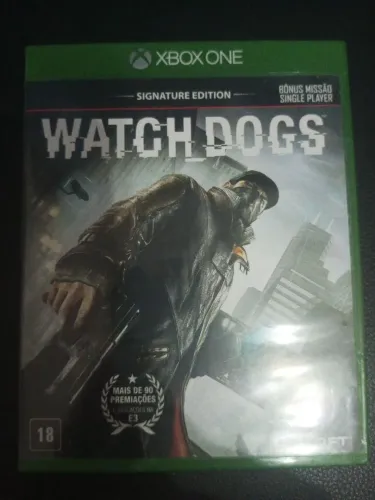 Watch dogs signature edition jogo Xbox one series game xone 