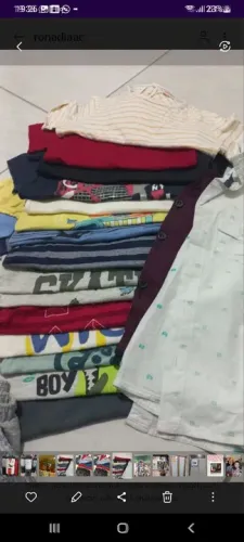 Lote de Roupas Infantis - Diversas Marcas e Tamanhos