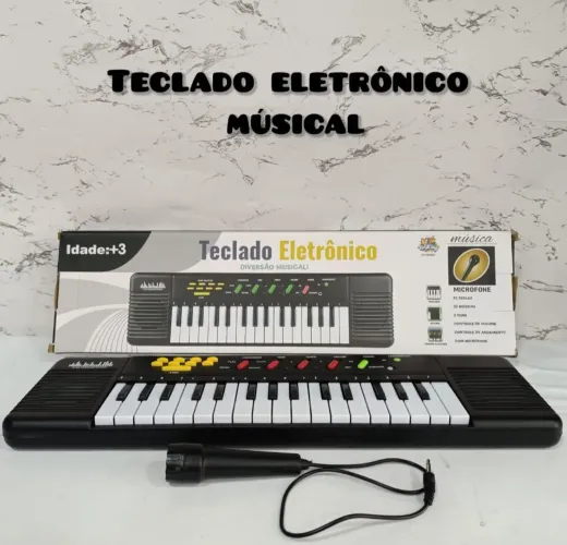 Teclado musical infantil