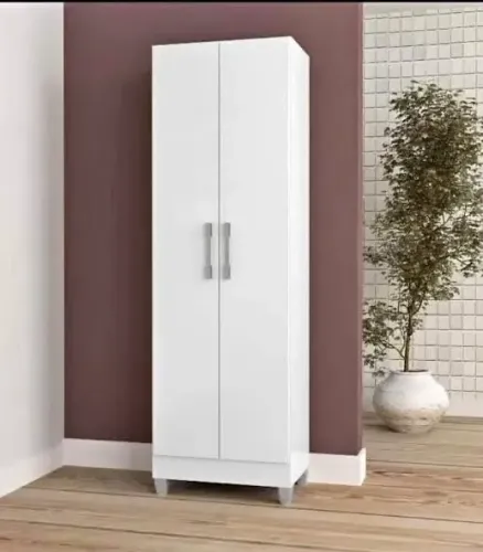 Armário Multiuso 2 Portas Branco